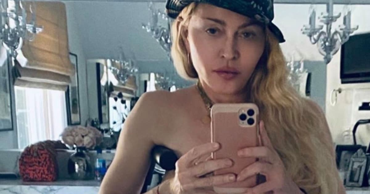 Nahá v kúpeľni pred zrkadlom! 61-ročná Madonna šokovala novou fotkou na Instagrame