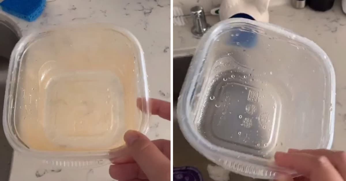 Vychytávka tejto ženy je hitom internetu! Takto do 1 minúty vyčistíš zájdenú obedovú misku