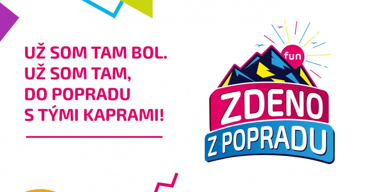 ZDENO Z POPRADU: "Už som tam bol. Už som tam, do Popradu s tými kaprami!"