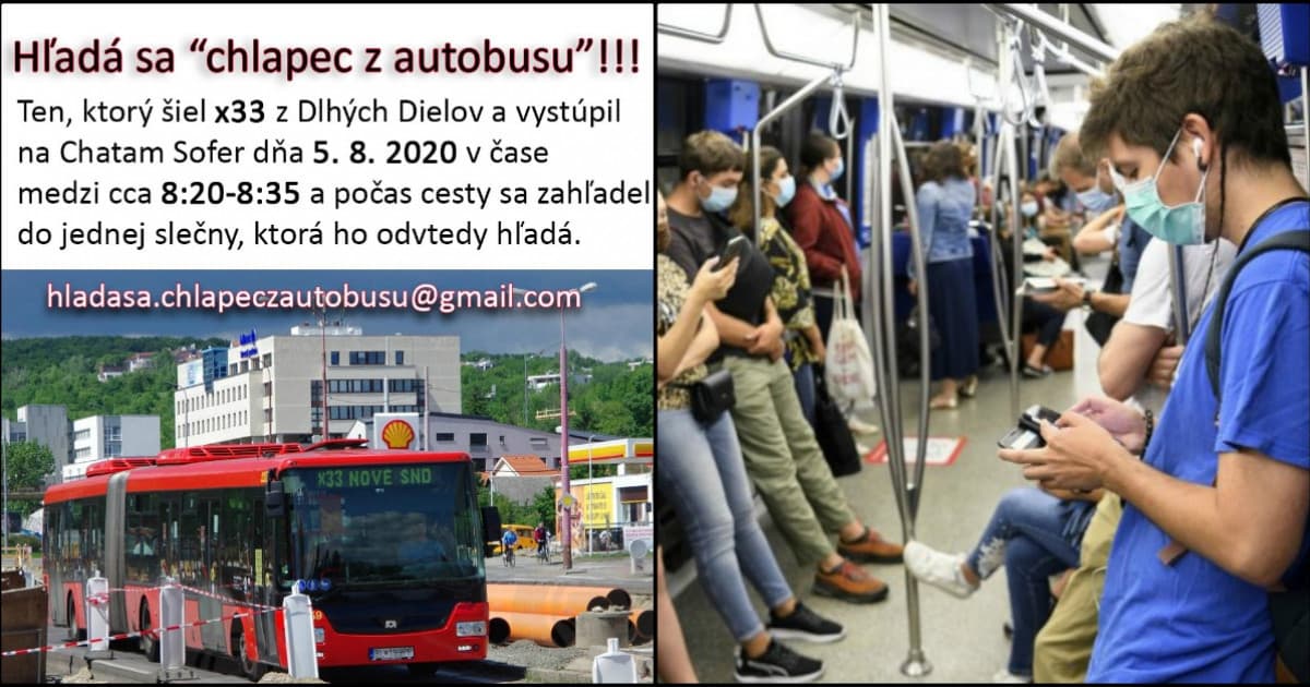 Hľadá celé Slovensko! Pomôž aj ty nájsť zaľúbenej slečne neznámu lásku z bratislavskej MHD-čky