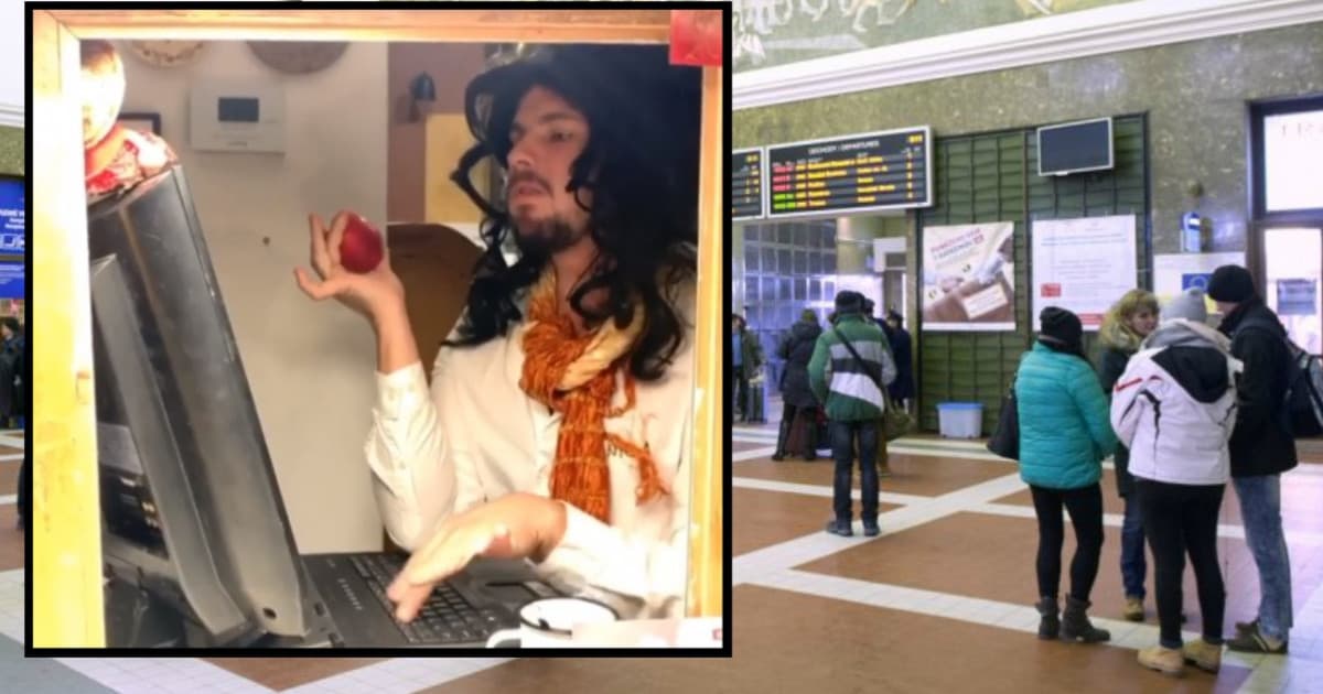 Túto situáciu si na stanici určite zažil aj ty! Fero Joke najnovšie ako pani za prepážkou, ktorá má vždy veľa času