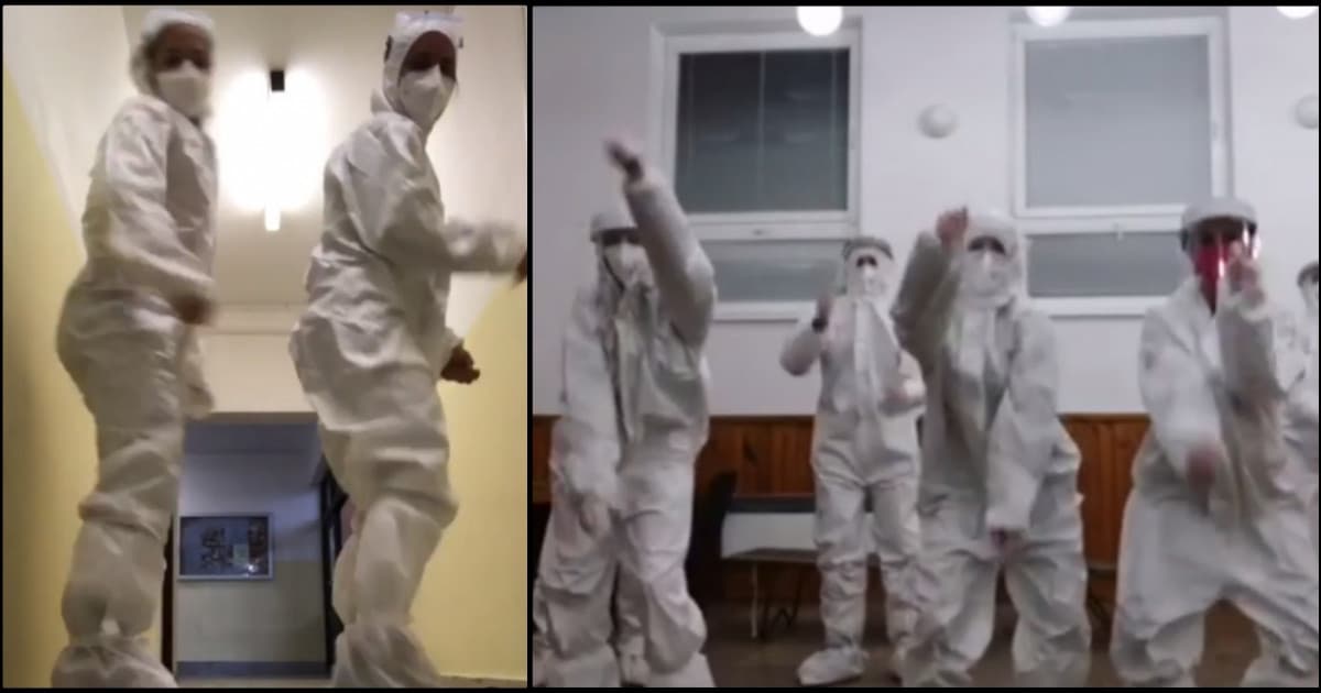 Slovenskí zdravotníci a dobrovoľníci si zatancovali na hit Igora Matoviča - One Time, Next Time