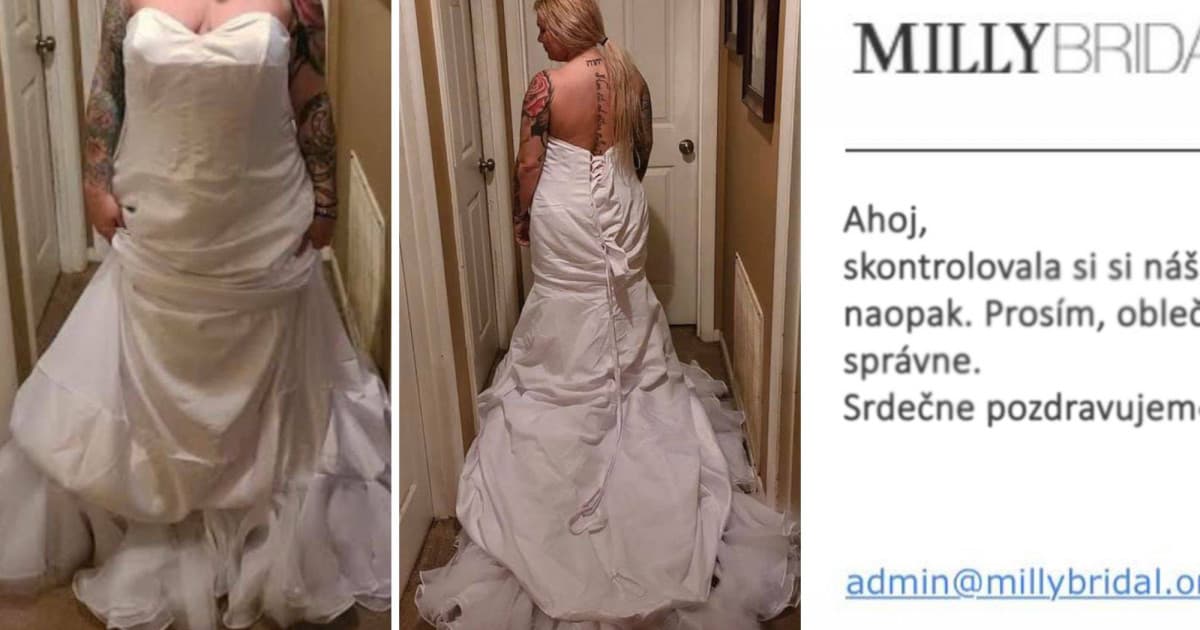 Sťažovala sa, že šaty, ktoré si objednala, vyzerajú príšerne. Od predajcu dostala vtipnú odpoveď, ktorá ju zahanbila