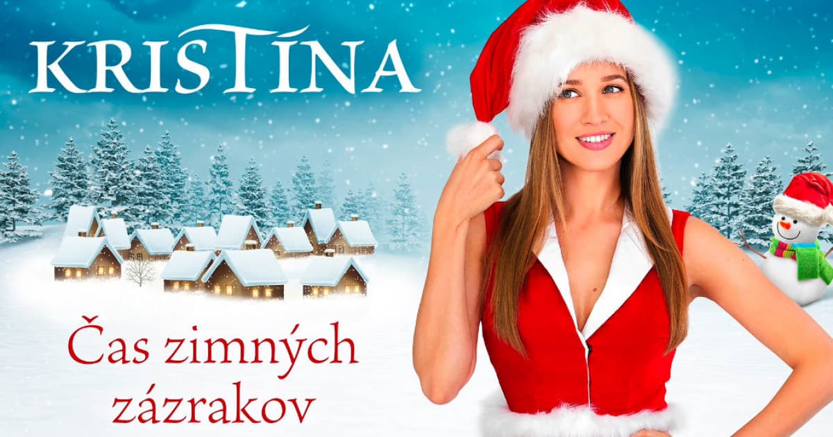 Kristína predstavila svoj novú vianočnú pesničku „Čas zimných zázrakov“
