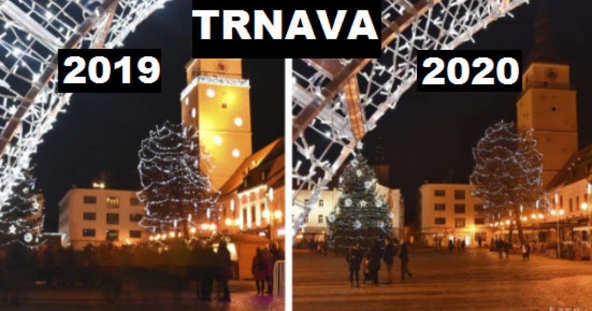 Pozri si fotky, ktoré zachytávajú, ako koronavírus zmenil vianočnú atmosféru v rôznych kútoch Slovenska
