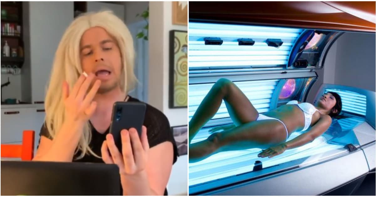 Fero Joke sa v najnovšej paródii vžil do úlohy Záhoráčky, ktorá vlastní solárium