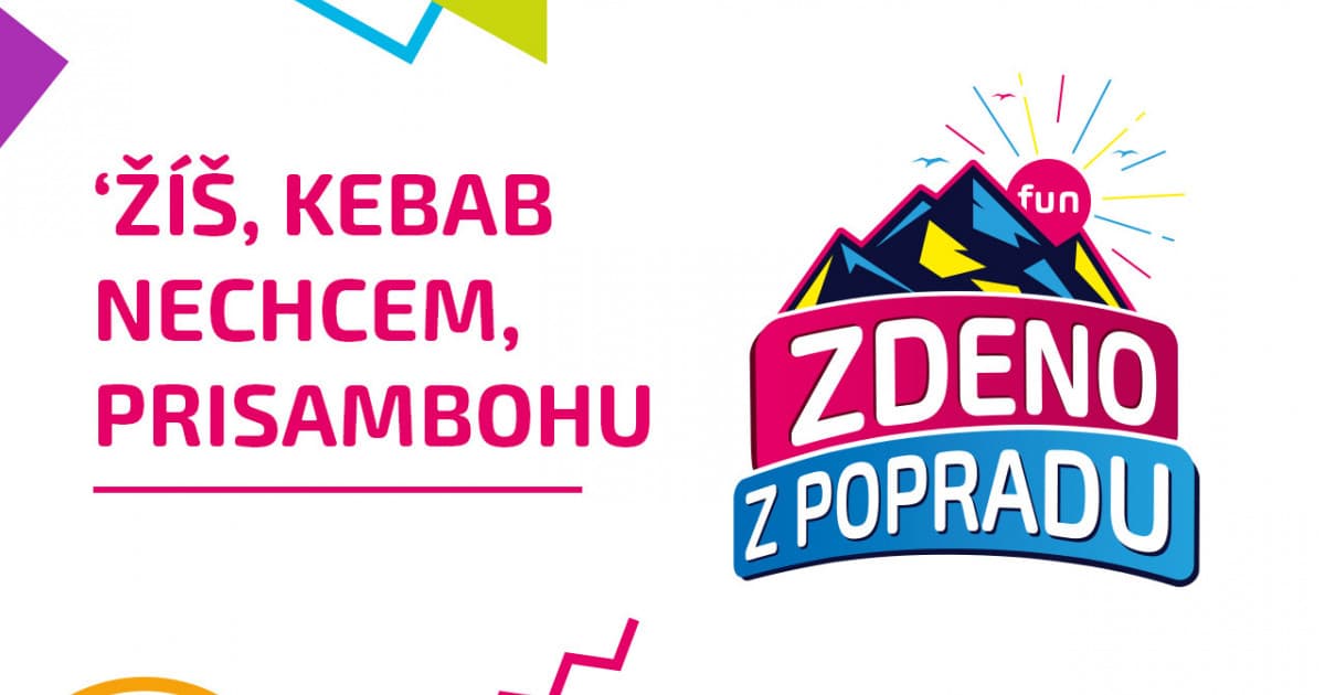 ZDENO Z POPRADU: " 'žíš, kebab nechcem, prisambohu"