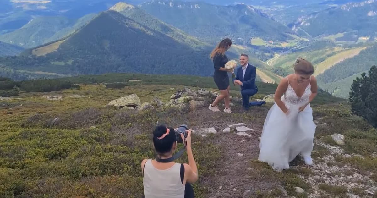 Dominika fotila budúcich manželov. Ženíchov brat zrazu urobil romantické gesto, ktoré všetkých dojalo!