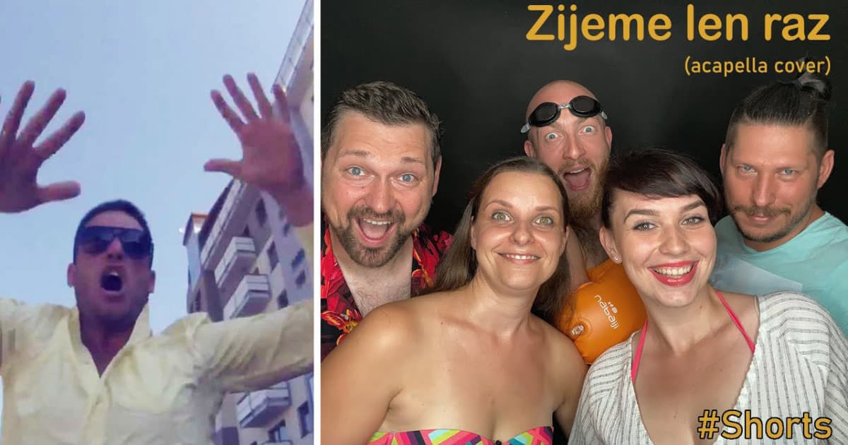 Slovenská acapella For You prespievala hit Žijeme len raz. Ich verzia je vraj lepšia ako originál!