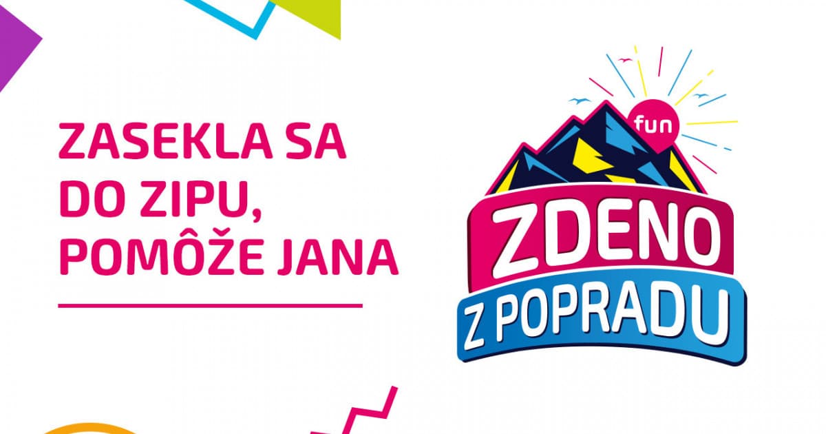 ZDENO Z POPRADU: "Zasekla sa do zipu, pomôže Jana"