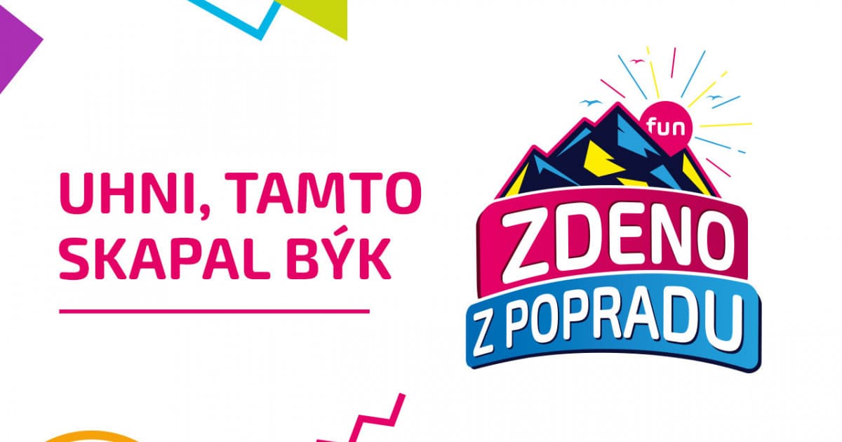 ZDENO Z POPRADU: "Uhni, tamto skapal býk"