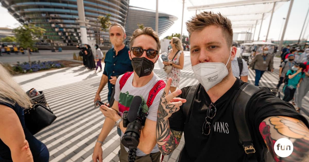 FUN_VLOG: Ako sme za hodinu "poskladali" rádio a vysielali z Dubaja