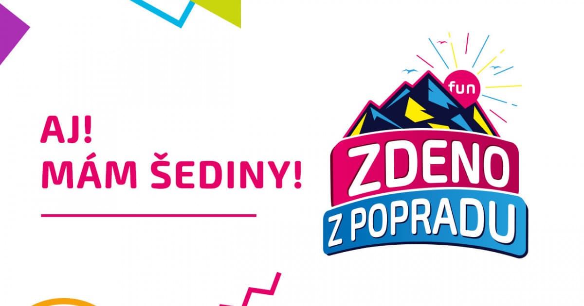 ZDENO Z POPRADU: "Aj! Mám šediny!"