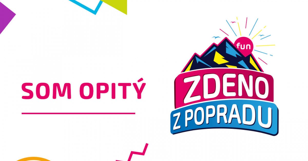 ZDENO Z POPRADU: "Som opitý"