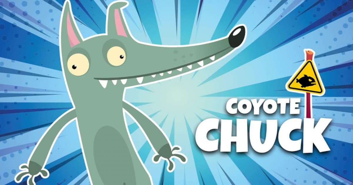 Poslucháč Peter a jeho nový krátky animák: „Kojot Chuck má vážny problém. Trápia ho blchy!“