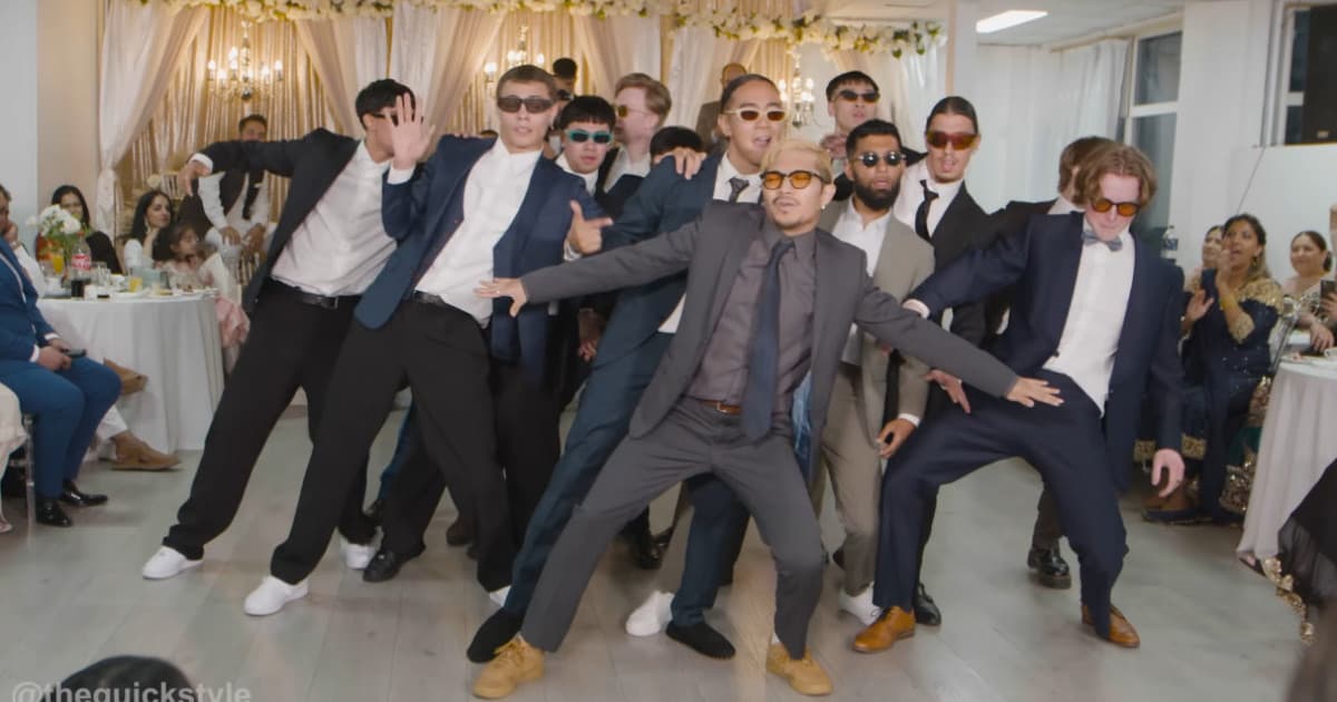 Tento svadobný tanec musíš vidieť. Jeden z najlepších, aký tu kedy bol!