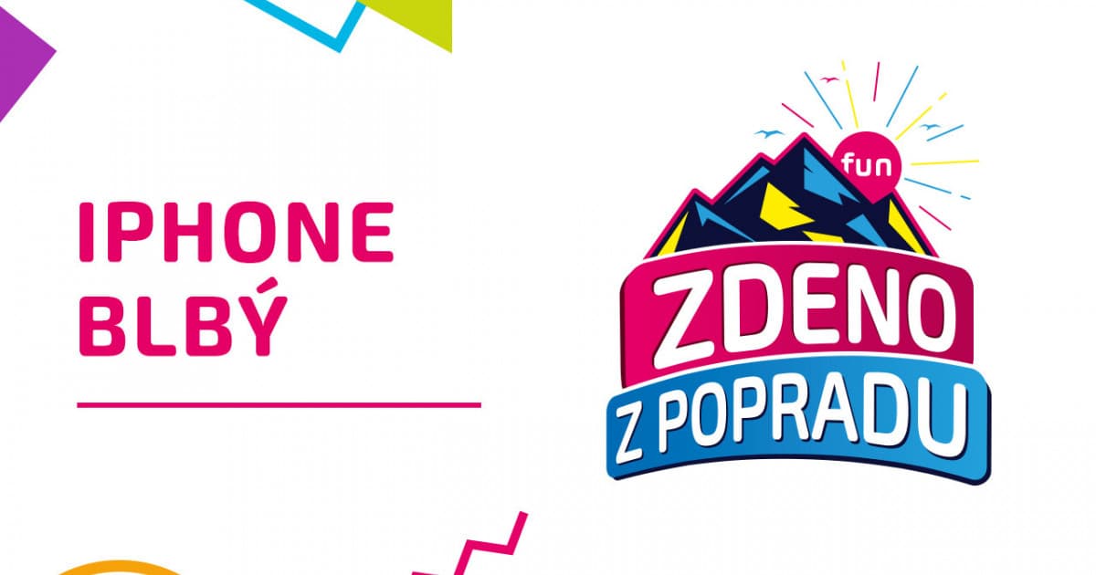 ZDENO Z POPRADU: "iPhone blbý"