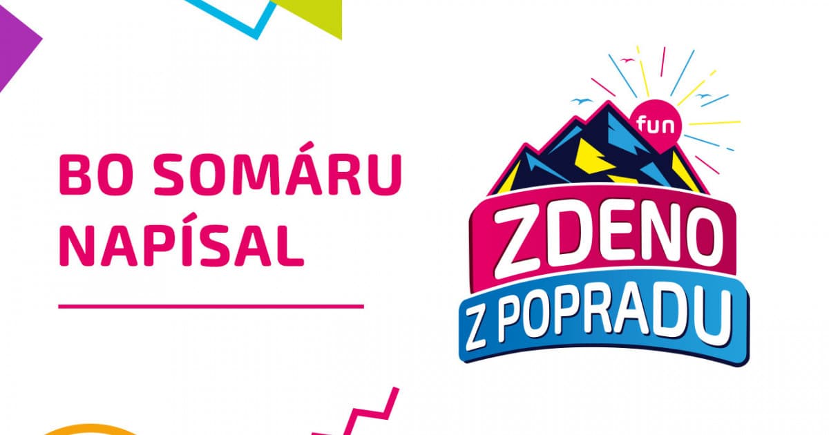 ZDENO Z POPRADU: "Bo somáru napísal"