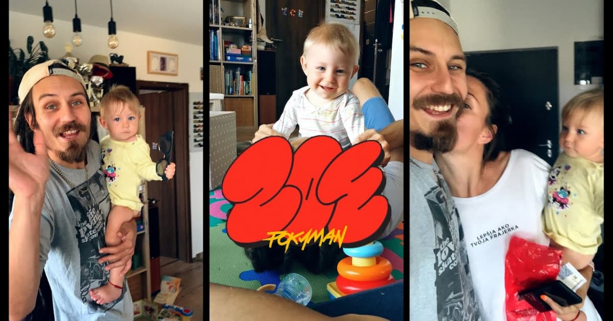 Pokyman z Medial Banana venuje dcérke dojemnú skladbu k prvým narodeninám