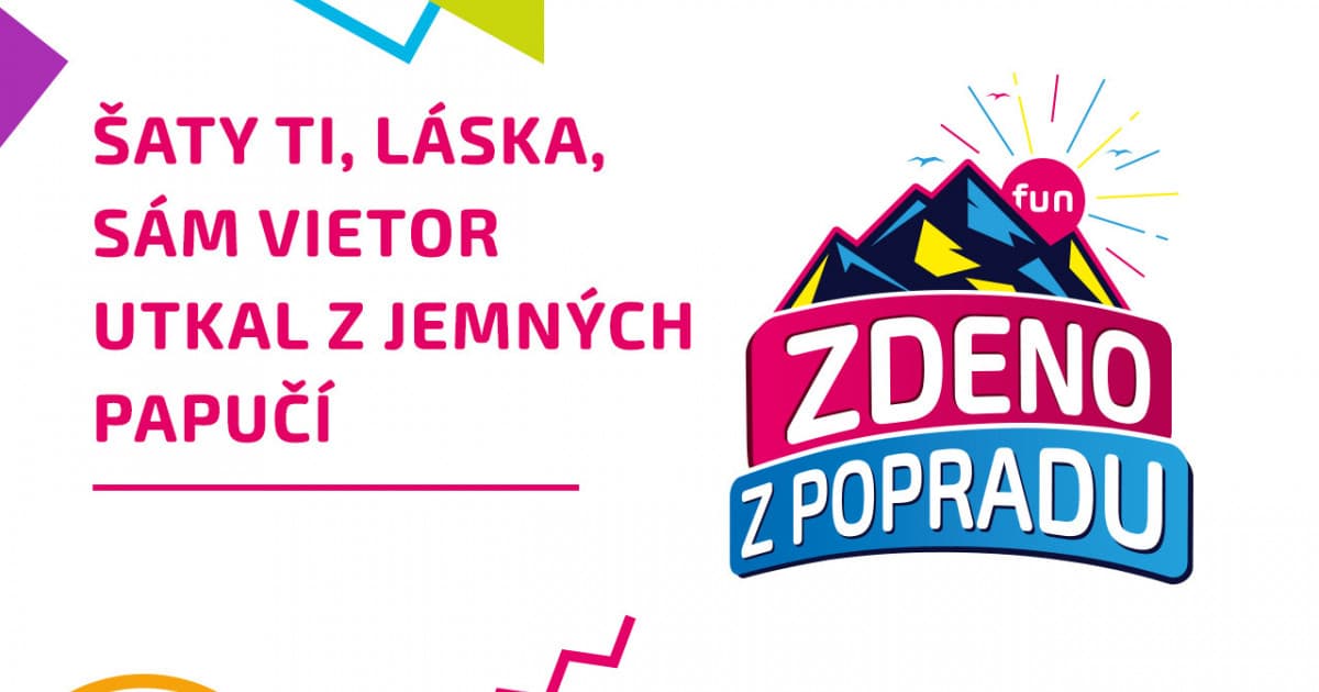 ZDENO Z POPRADU: "Šaty ti, láska, sám vietor utkal z jemných papučí"