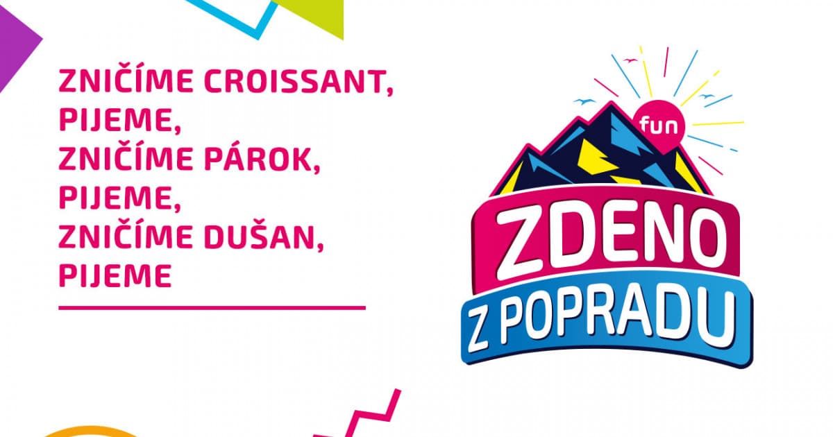 ZDENO Z POPRADU: "Zničíme croissant, pijeme, zničíme párok, pijeme, zničíme Dušan, pijeme"