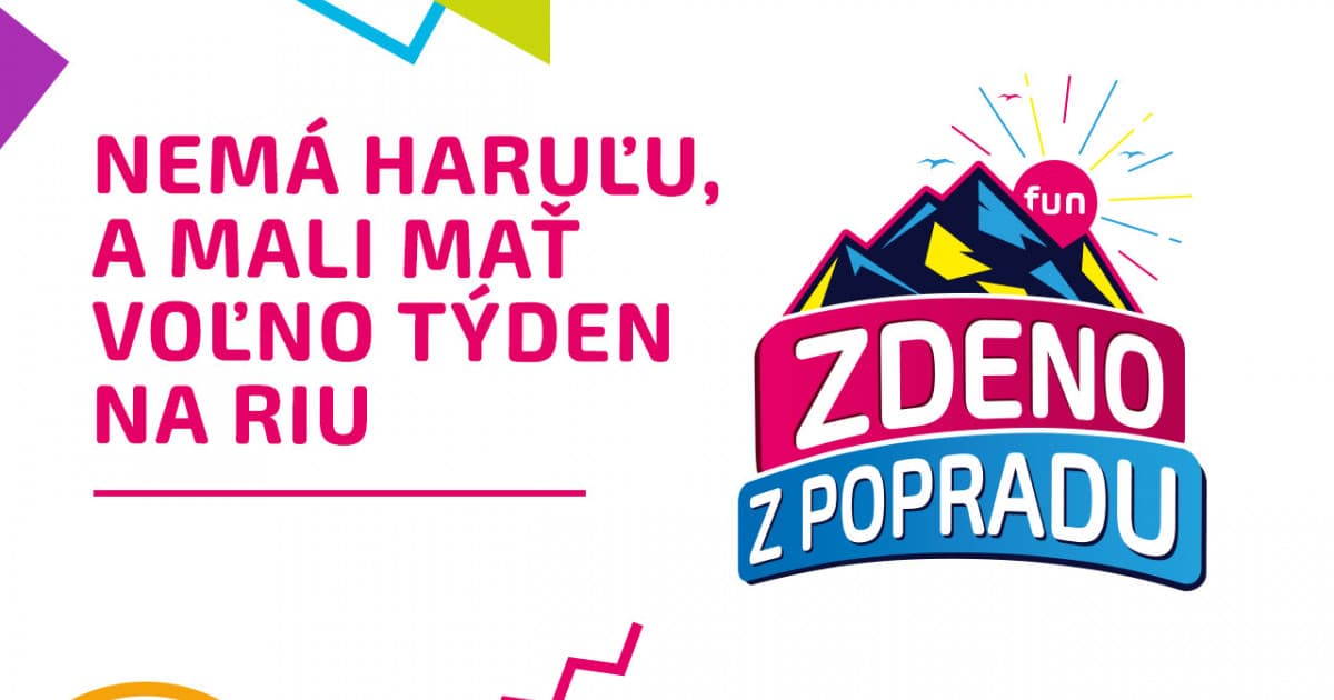ZDENO Z POPRADU: "Nemá haruľu a mali mať voľno týden na Riu "