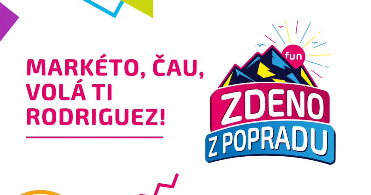 ZDENO Z POPRADU: "Markéto, čau, volá ti Rodriguez!"