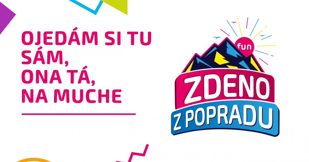ZDENO Z POPRADU: "Ojedám si tu sám, ona tá, na muche"