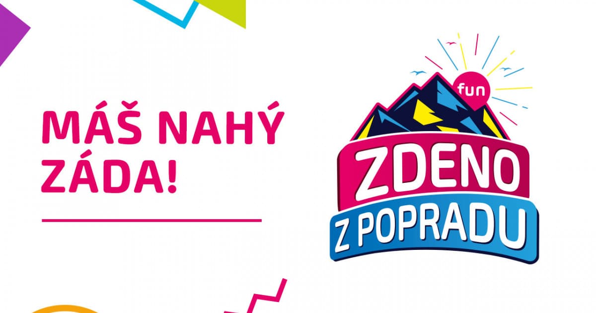 ZDENO Z POPRADU: "Máš nahý záda!"