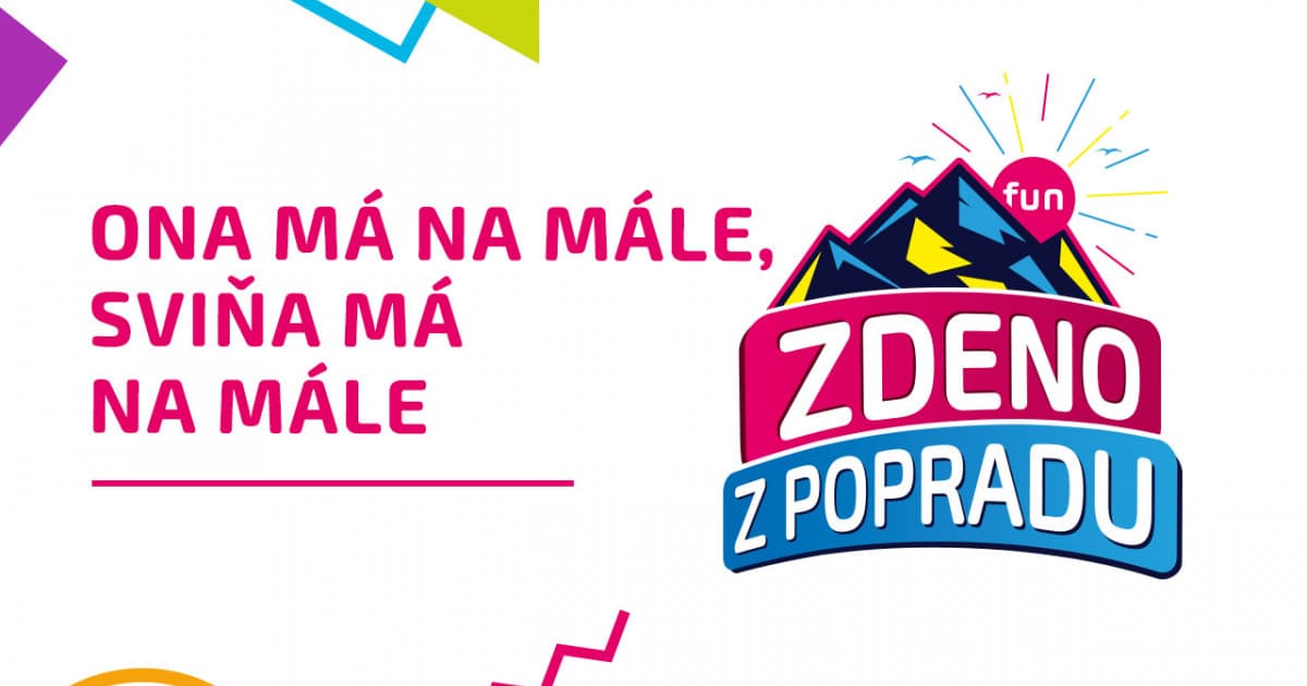 ZDENO Z POPRADU: "Ona má na mále, sviňa má na mále"