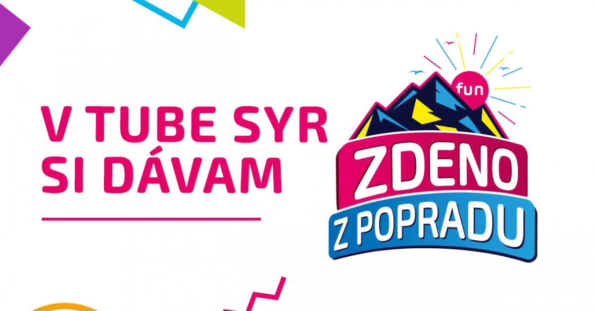 ZDENO Z POPRADU: "A v tube syr si dávam"