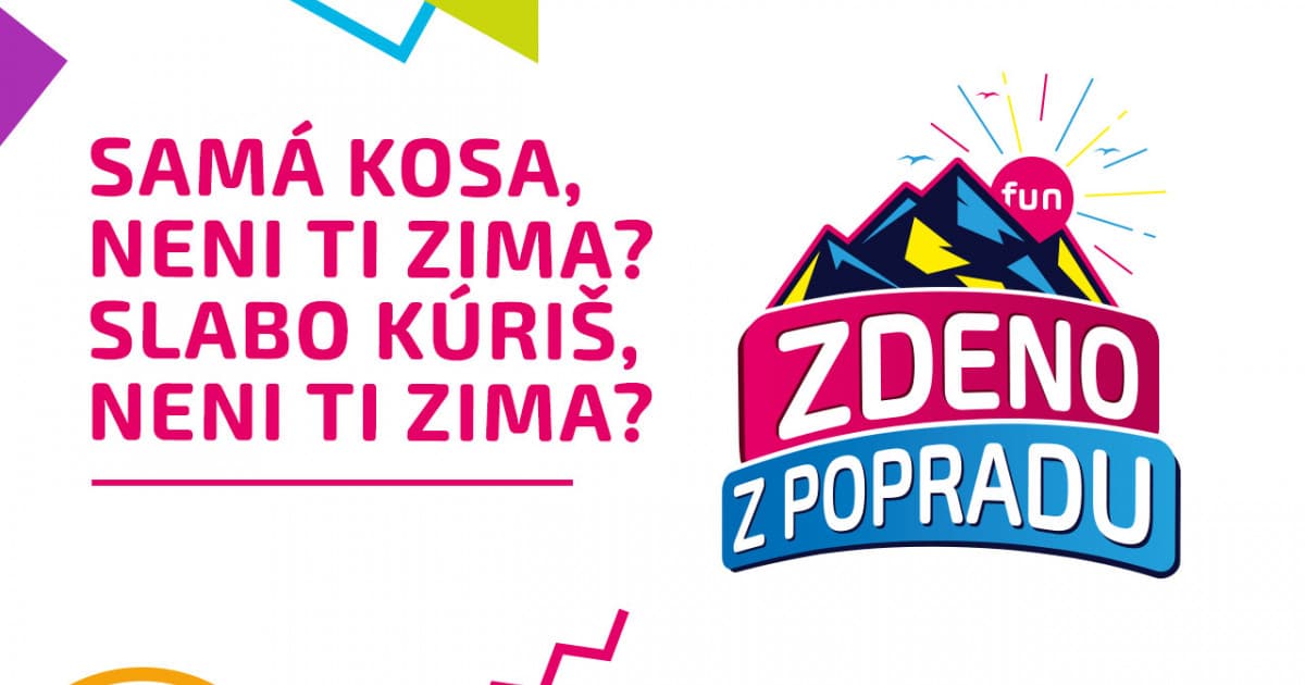 ZDENO Z POPRADU: "Samá kosa, neni ti zima? Slabo kúriš, neni ti zima?"