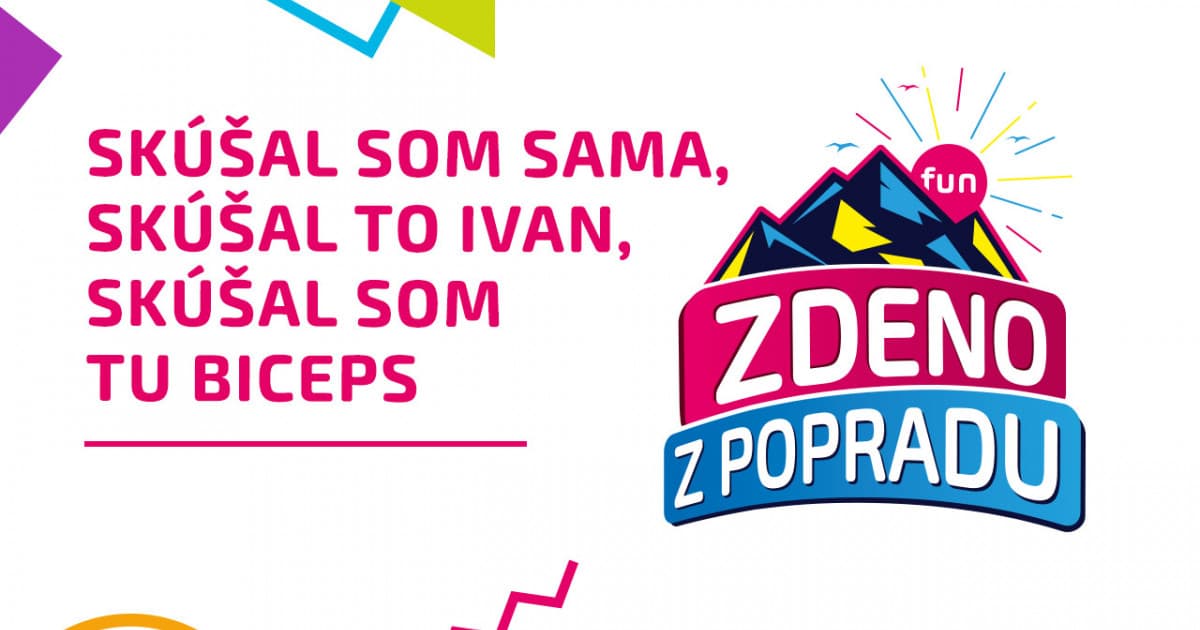 ZDENO Z POPRADU: "Skúšal som Sama, skúšal to Ivan, skúšal som tu biceps"