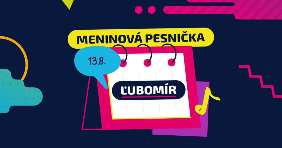 Meninová pesnička: ĽUBOMÍR
