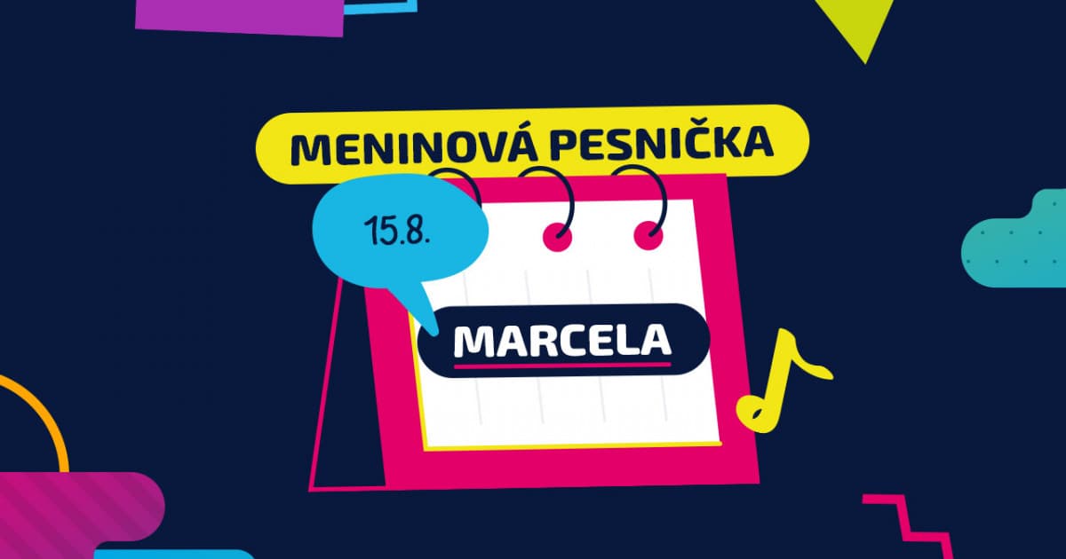 Meninová pesnička: MARCELA
