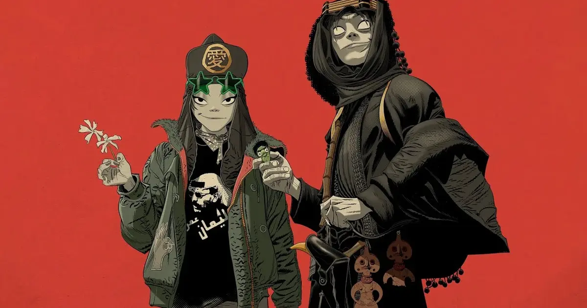 Gorillaz opäť búrajú hranice: v novinke „Damascus“ spojili sily so sýrskym spevákom