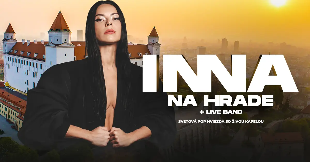 INNA vystúpi na Bratislavskom hrade so živou kapelou!